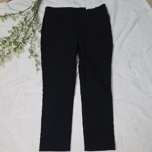 Chico's Black Ankle Cropped Pants
